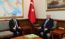 Bakan Güler, Şam Büyükelçisi Nuh Yılmaz'ı kabul etti