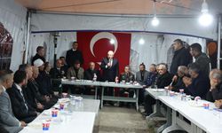 Bakan Güler, Şehit Pilot Cüneyt Kandemir'in evine taziye ziyareti yaptı (2)