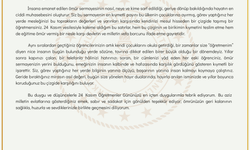 Bakan Tekin'den öğretmenlere mektup