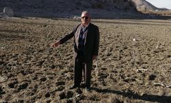 Barajda su çekildi, 58 yıllık dede toprağı gün yüzüne çıktı