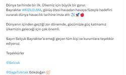 Bayraktar KIZILELMA 'hava-hava' füzesiyle hedefi vurdu (3)