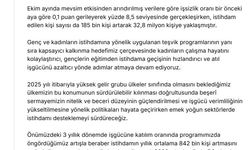 Cevdet Yılmaz: İşsizlik oranı, ekonomiye duyulan güveni pekiştirmiştir
