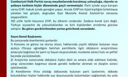 CHP'li 17 eski milletvekilinden Özel'e temiz siyaset çağrısı