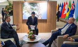 Cumhurbaşkanı Erdoğan, Fransa Cumhurbaşkanı Macron ile görüştü