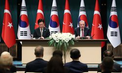 Cumhurbaşkanı Erdoğan, Güney Kore Cumhurbaşkanı Lee'yi resmi törenle karşıladı (2)