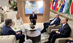 Cumhurbaşkanı Erdoğan, İtalya Başbakanı Meloni'yi kabul etti