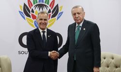 Cumhurbaşkanı Erdoğan, Kanada Başbakanı Carney ile görüştü