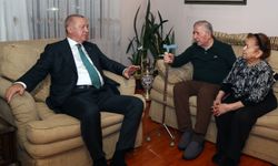 Cumhurbaşkanı Erdoğan, Yüksek İstişare Kurulu üyesi Köksal Toptan'ı ziyaret etti