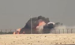 Dubai'deki hava gösterisinde Hindistan'a ait savaş uçağı düştü; pilot hayatını kaybetti