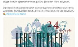 Emine Erdoğan'dan 'Öğretmenler Günü' mesajı