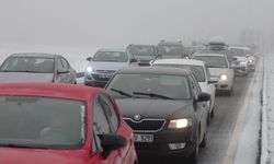 Erzurum'da sis etkisini sürdürüyor
