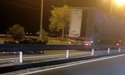 Hareket halindeki TIR'dan koyun çalan 2 şüpheli yakalandı