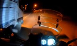 İstanbul - Arnavutköy'de 'canım sıkkın' diyen kamyonet şoförü, motosikletliyi darbetti
