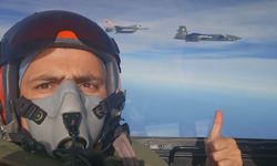 İstanbul- Bayraktar KIZILELMA 'hava-hava' füzesiyle hedefi vurdu