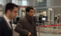 İstanbul - Beşiktaşlı futbolcu Necip Uysal, suç duyurusu için adliyede