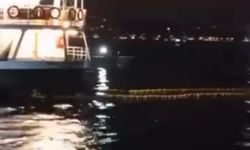 İstanbul - Beykoz'da vapur balıkçı ağlarına takıldı