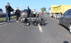 İstanbul - Eyüpsultan'da otomobile çarparak yaralanan motosiklet sürücüsü için seferber oldular