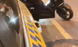 İstanbul - Kağıthane'de taksiciyle motosikletli arasında şerit tartışması: 'Üstüme yürüyüp hareket yaptı'