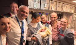 İstanbul - THY uçağında doğum heyecanı