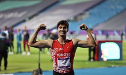 İzmirli Milli Atlet İsmail Nezir'den anlamlı madalya