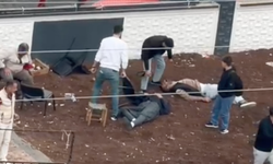 Kasap dükkanında silahlı kavga kamerada: 2 ölü, 2 yaralı (2)