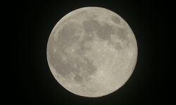 Kasım Dolunayı Kapadokya'nın giriş kapısında görsel şölen sundu