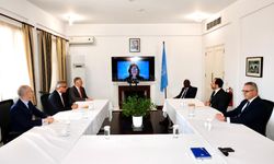 KKTC Cumhurbaşkanı Erhürman ile GKRY lideri Hristodulidis bir araya geldi