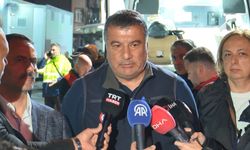 Kocaeli'de yıkılan binanın yakınındaki binalar tahliye edildi; ekipler inceleme başlattı (6)