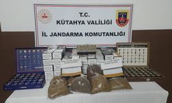 Kütahya'da kaçak sigara operasyonu