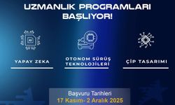 Milli Teknoloji Akademisi Uzmanlık Programları başlıyor