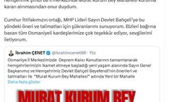 Osmaniye'de 'Murat Kurum Bey Mahallesi' kuruluyor