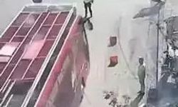 Polisin 'dur' ihtarına uymayan CHP otobüsü şoförünün yurt dışına çıkış yasağı kaldırıldı