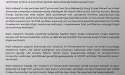 Rojin Kabaiş soruşturmasında DNA örneği alınan kişi sayısı 195'e ulaştı