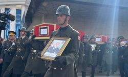 Şehit 3 asker, Ankara'da son yolculuklarını uğurlandı / Ek fotoğraflar