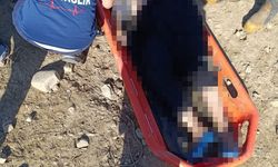 Su dolu çukurdan kadın cesedi çıktı