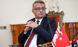 TBMM Başkanı Kurtulmuş, KKTC Cumhurbaşkanı Erhürman ile bir araya geldi