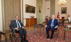 TBMM Başkanı Kurtulmuş, Kuveyt Büyükelçisi Aladwani'yi kabul etti