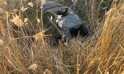 Tokat'ta otomobil, sazlık alana uçtu; 2 ölü, 1 yaralı