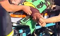 Toprak altında kalan işçi, yaralı kurtarıldı