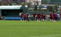 Trabzonspor'da, Alanyaspor maçı hazırlıkları sürüyor