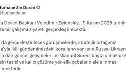 Ukrayna Devlet Başkanı Zelenskiy, yarın Türkiye'yi ziyaret edecek
