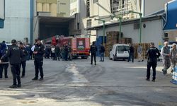 Un fabrikasında doğal gaz patlaması