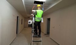 Yüz ölçümü genişleten denize nazır şehir hastanesi inşaatında hummalı çalışma