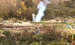 Zonguldak'ta iş makinası doğalgaz hattına zarar verdi