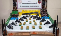 Zonguldak'ta silah kaçakçılığı operasyonunda 2 tutuklama
