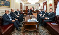 Adalet Bakanı Tunç, Sadettin Saran ile bir araya geldi