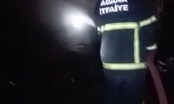 Adana'da geri dönüşüm fabrikasında yangın