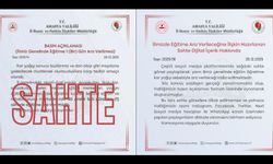 Amasya'da sahte 'kar tatili' paylaşımlarına yalanlama