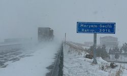 Ardahan'da kar yağışı ulaşımı etkiledi