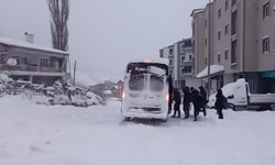 Ardahan'ın Posof ilçesi kara teslim oldu